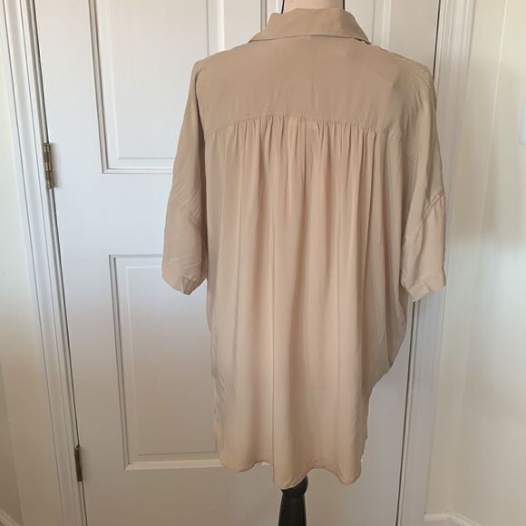 SPLENDID WOMENS TIE-FRONT BUTTON-DOWN SHIRT - Picture 4 of 12